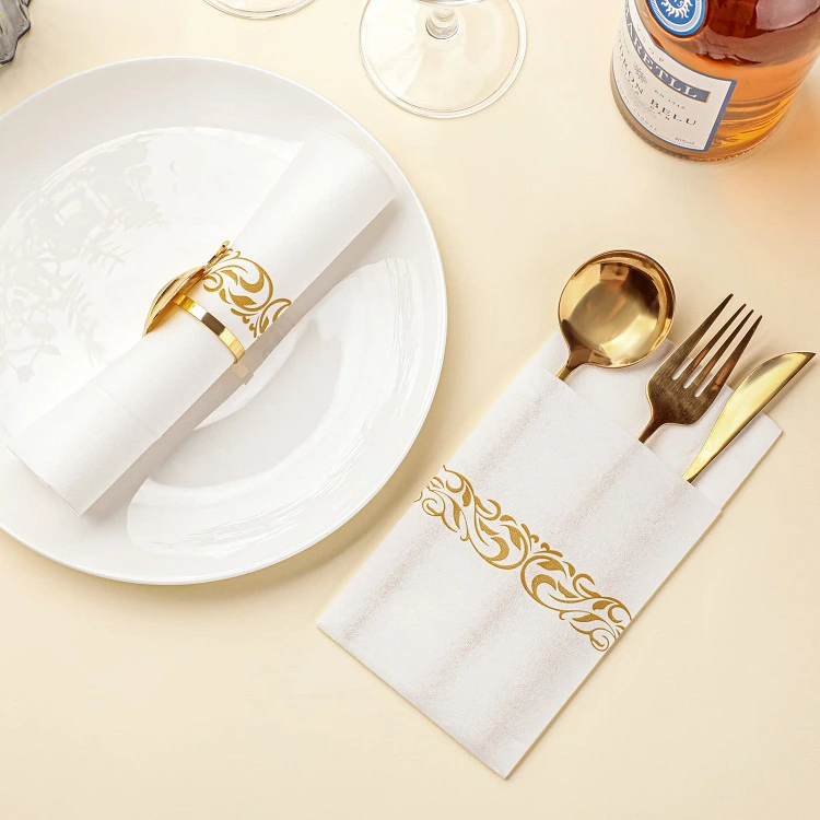 The elegant philosophy of napkins: when knife and fork meet the art of folding
