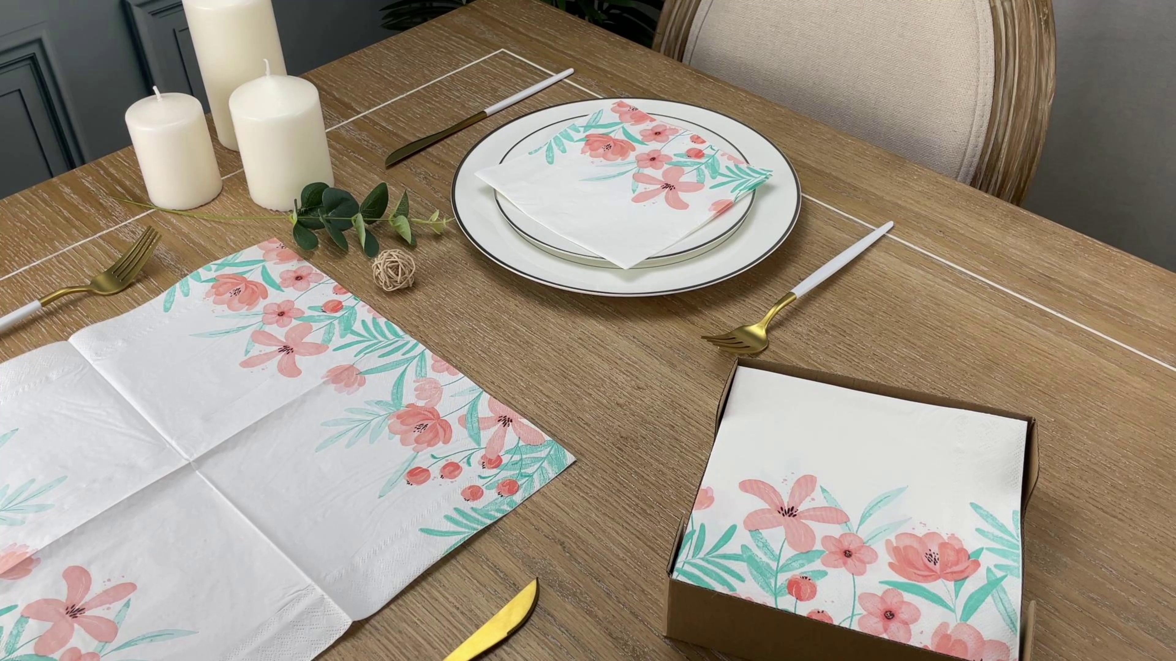 Create Custom Napkins in 3 Steps: Elevate Your Gathering with Personalized Detail