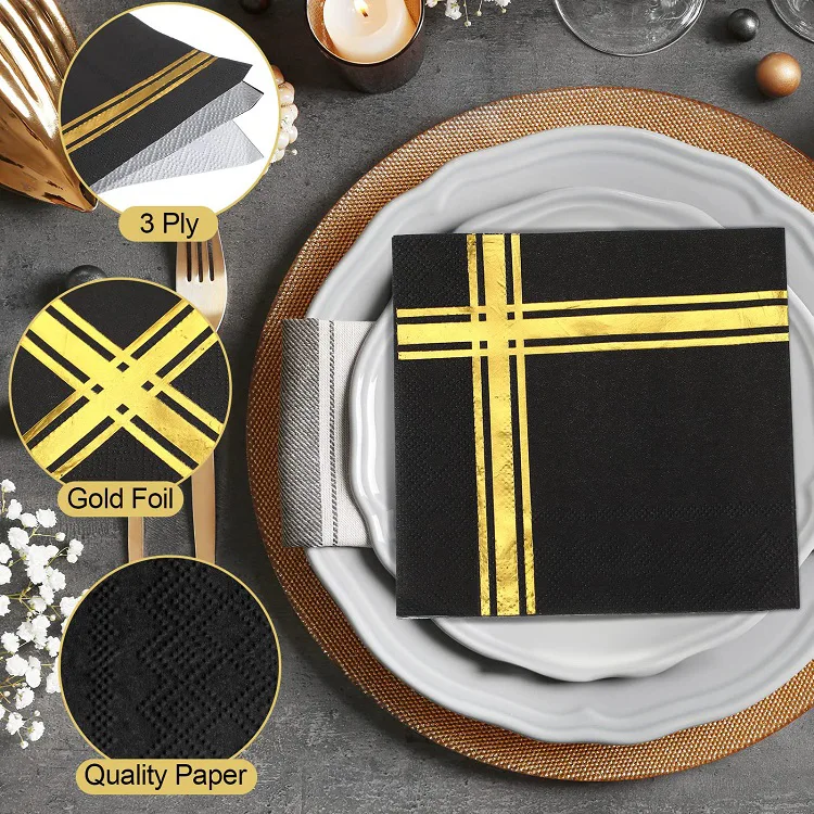 Disposable Luxury Banquet Paper Napkins