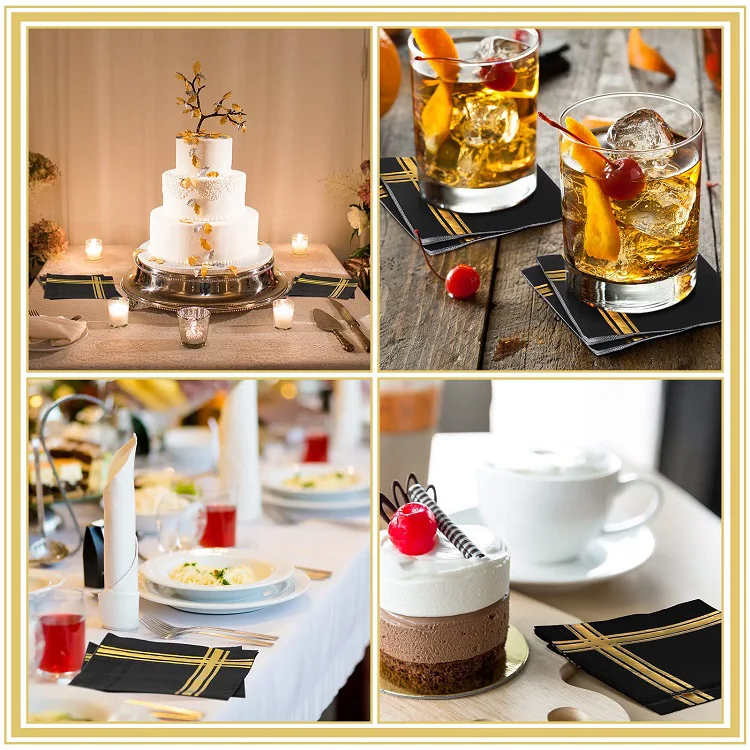 Disposable Luxury Banquet Paper Napkins