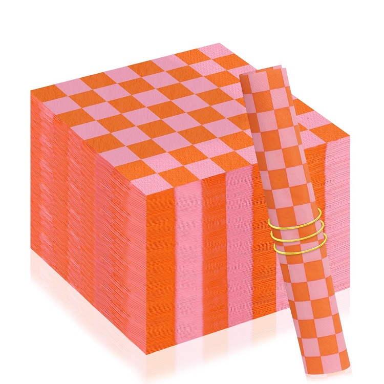 Red Picnic Plaid Paper Napkin